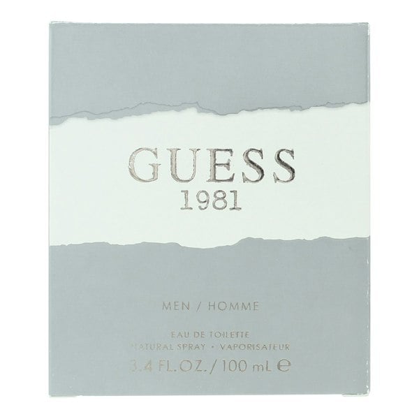Guess 1981 For Men for Him Eau de Toilette - 100ml