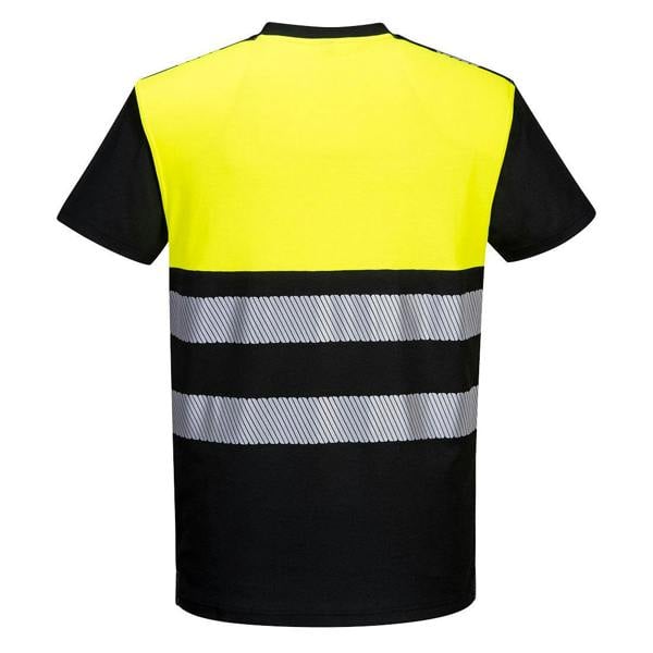 PW3 Hi-Vis Cotton Comfort Class 1 T-Shirt S/S Portwest