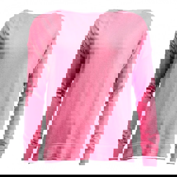 French Connection Summer Silk Knit Long Sleeved Slash Neck Jumper