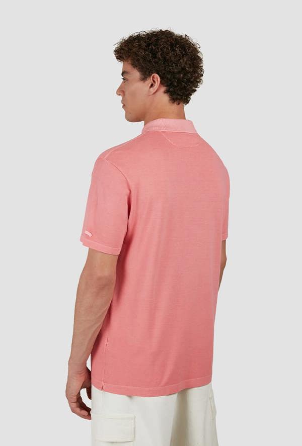 Paul & Shark Men's Garment-Dyed Cotton Pique Polo Shirt