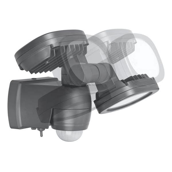 Brennenstuhl Battery Powered Security Light PIR - Motion Detector Outdoor Light