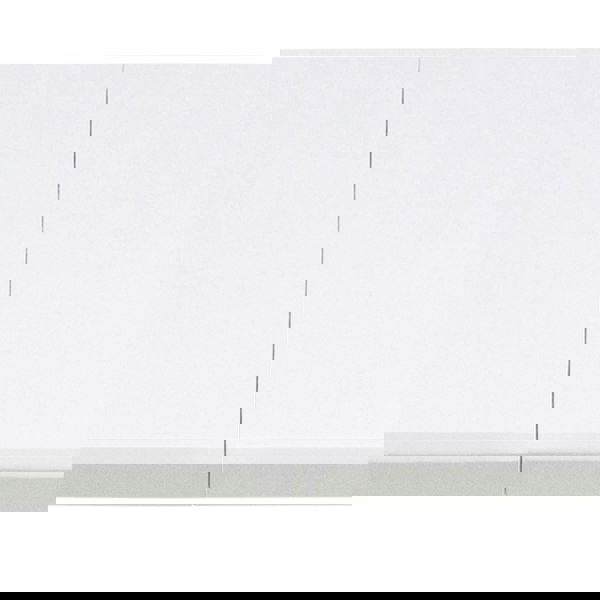 Furniture To Go Belina Oval Dining Table in White & Oak