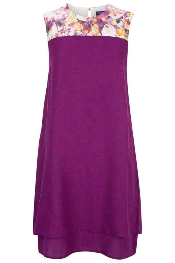 HotSquash Chiffon Double Layered Dress