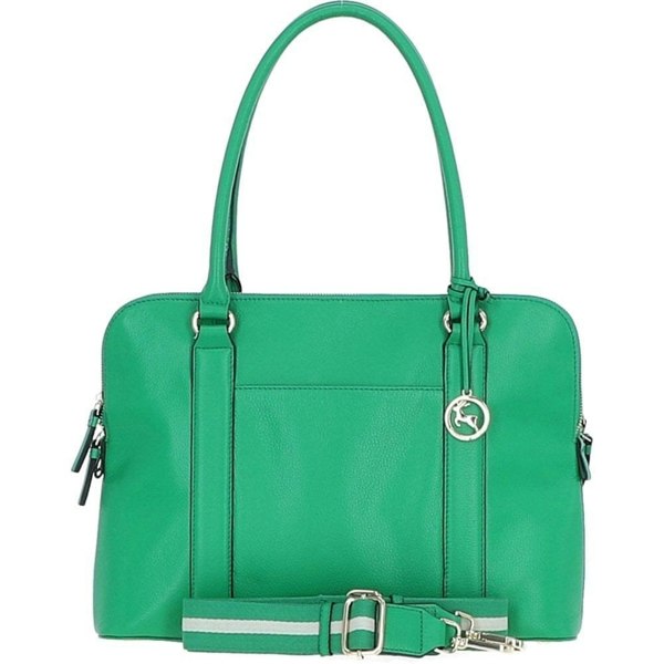 'Cuore di Cuoio' 3 Section Large Leather Handbag: X-39