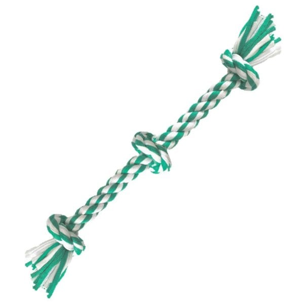 HugglePets Recycled T-Shirt 3 Knot Dog Toy