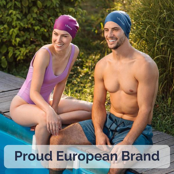 Limmys Premium Men's Swim Caps