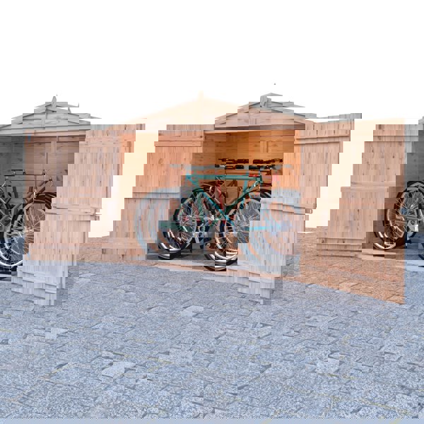 Shire Apex Bike Store Shiplap no floor 6x3 - Best Shed