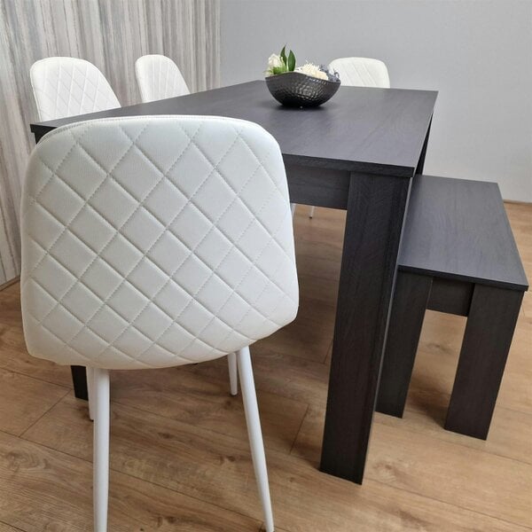 Kosy Koala Dining Table Set with 4 Chairs Dining Room, Kitchen table set of 4, and Bench