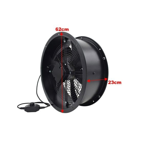 Ventilation Wall-Mounted Exhaust Axial Fan 8/10/12/14/16/18/20/22 inch Living and Home 22 inch