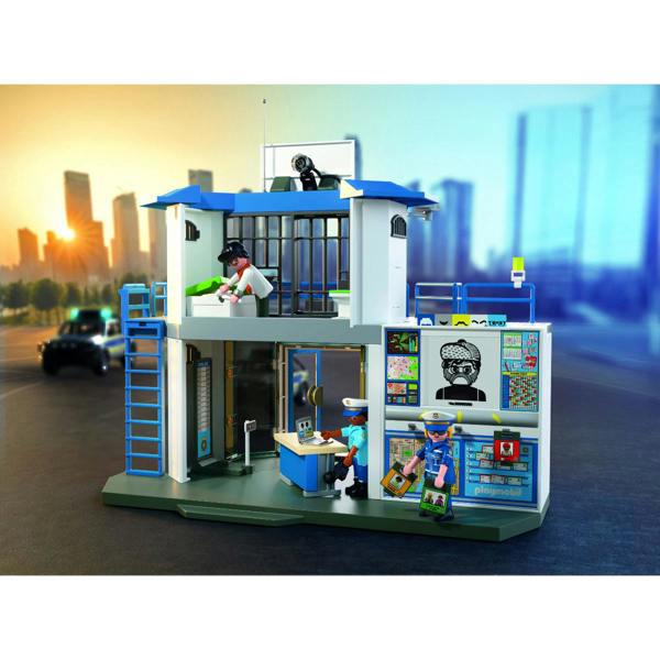 Playmobil Police Station with Investigation Room - 71874 Playset