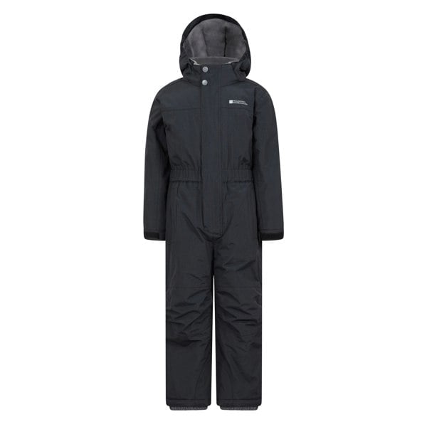 Mountain Warehouse Childrens/Kids Cloud All In One Waterproof Snowsuit - Black