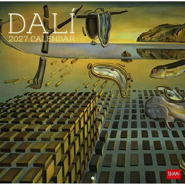 Salvador Dali Calendar 2027, Wall Calendars, Month To View, Art, Gift