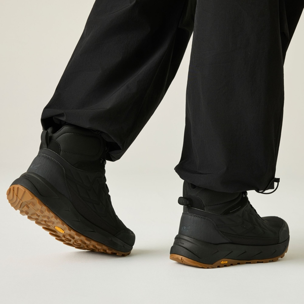 Regatta Mens Onyx Mid Cut Walking Boots - Black/Gum