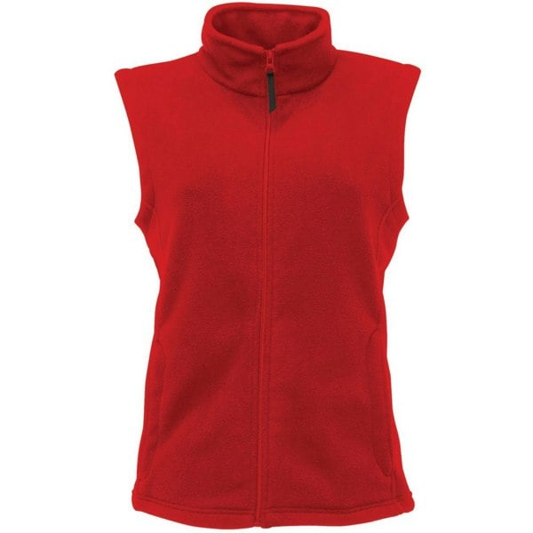 Regatta Women's Micro Fleece Bodywarmer / Gilet - Classic Red