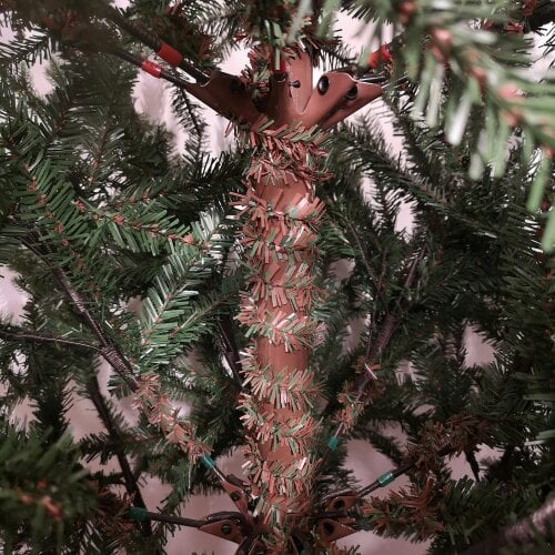 Samuel Alexander 7ft 210cm Green Glenshee Spruce Artificial Christmas Tree PE and PVC Mix Natural Look