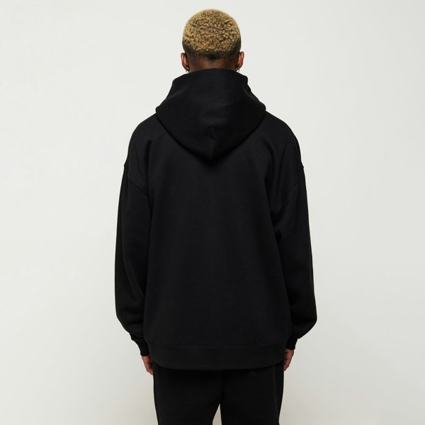 GVNMNT Clothing Co Imperial Zipped Hoodie - Black