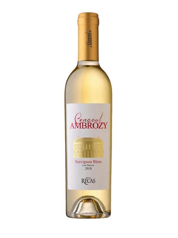 Cramele Recas Conacul Ambrozy Sauvignon Blanc White Wine 375ml