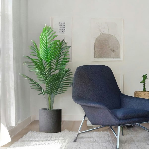 Rafaelo Mobilia Artificial 72CM Tall Decorative Palm Plant Green