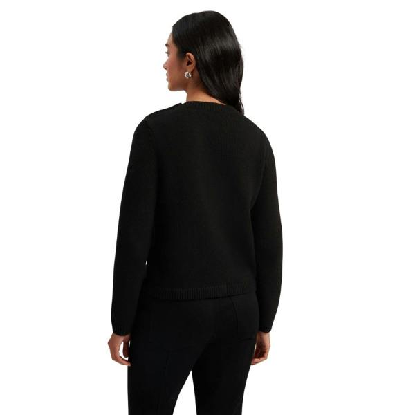 Ted Baker WMK JANHA Rose Button Crew Neck Long Sle 4