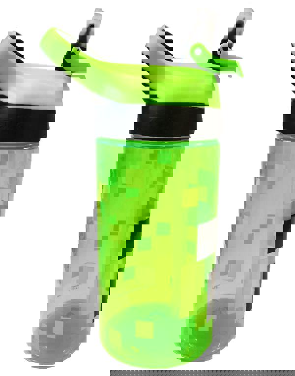 Minecraft Boys Green Creeper Lunch Bag Bottle and Snack Pot (One Size)