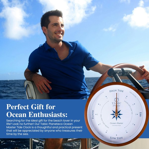 Tabic Tide clock - Planeteco Ocean Master, for ocean, sea and coastal activities