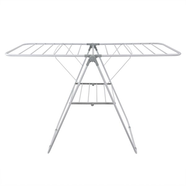 JVL Strong Winged Clothes Drying Airer - 12M, White