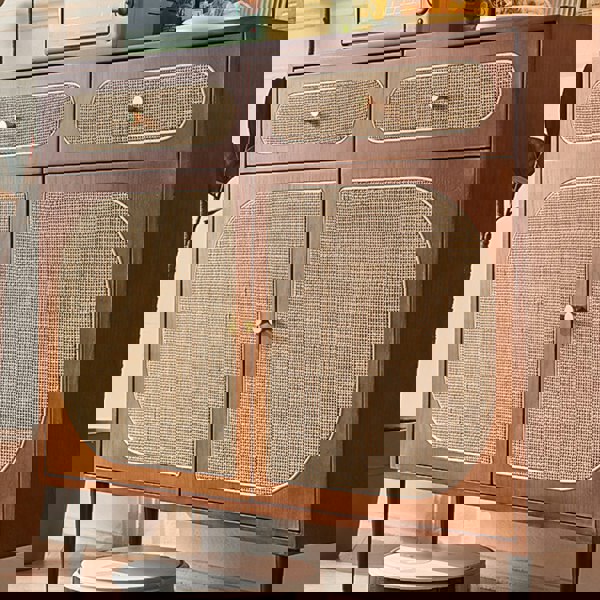 Berlinda Rattan Sideboard-Weilai Concept-Weilai Concept