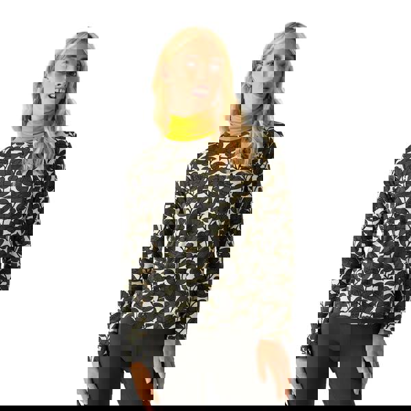 Regatta Womens/Ladies Orla Kiely Birdy Long-Sleeved Winter T-Shirt - Grey - 