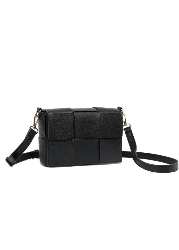Raffaella Cross-Body Weave Bag