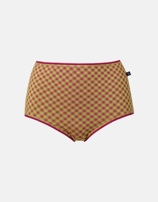 British Boxers Women's Bamboo Full Brief – Rhubarb Lattice Pie