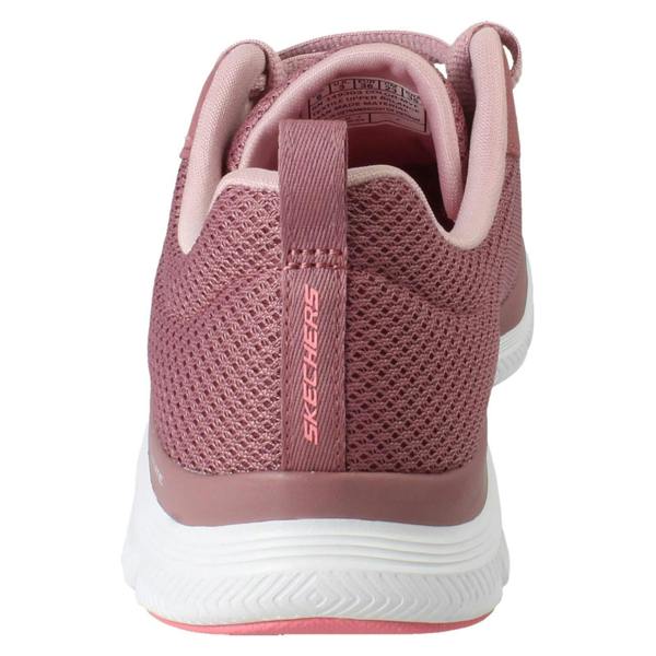 Skechers Ladies Skechers Textile Lace Up Casual Sports Trainers Brilliant View