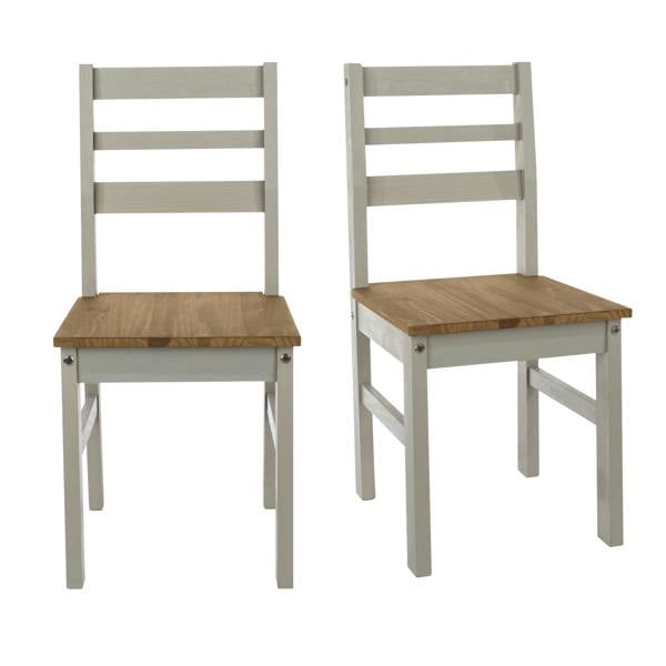 Core Products Linea 7-Piece Dining Set, Table & 6 Chairs, Scandinavian Design