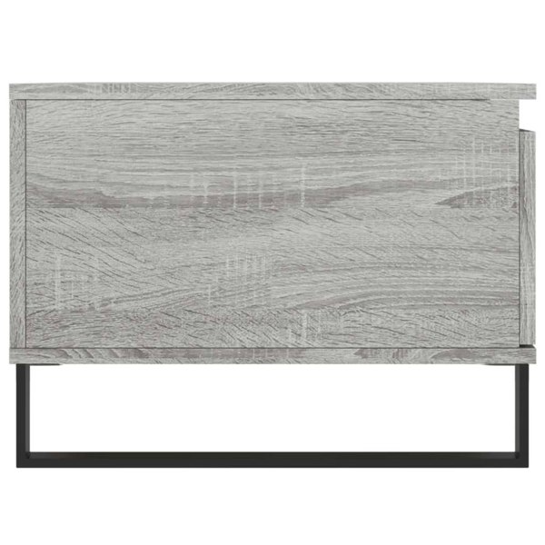 Berkfield Coffee Table Grey Sonoma 90x50x36.5 cm Engineered Wood