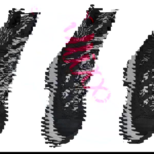 Mountain Warehouse Womens/Ladies Adventurer Printed Waterproof Walking Boots - Bright Pink - 