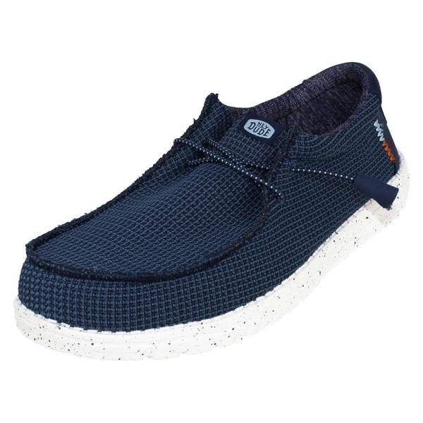 HEYDUDE Mens Hey Dude Casual Shoes Wally Sport Mesh