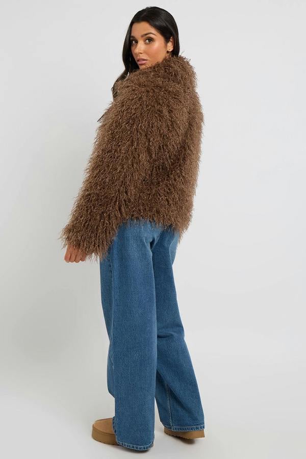 Urban Bliss Mongolian Faux Fur Jacket