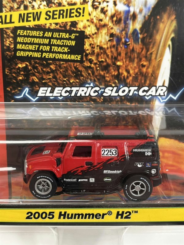 Auto World Slot Cars 2005 Hummer H2 #2253 HO Scale Slot Car X Traction Rally Auto World SC380-2