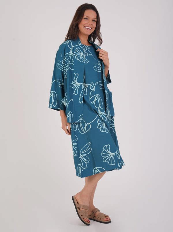 VIZ-A-VIZ Floral Printed Dress