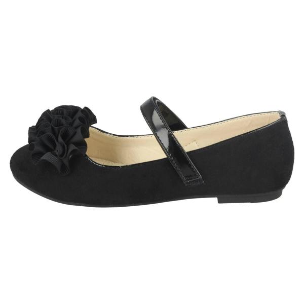 Spot On Girls Spot On Frill Trim Ballerinas H2448