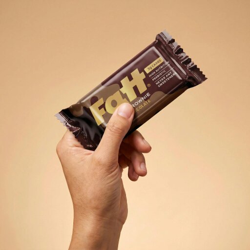 Fattbar Double Chocolate Keto Brownie