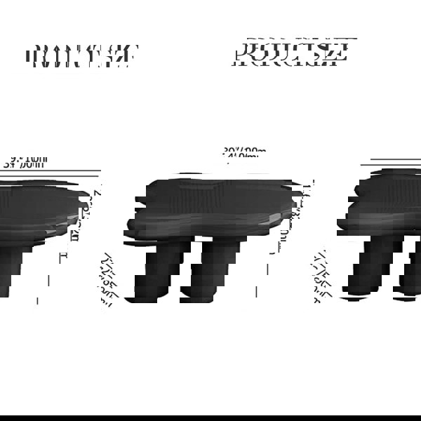 Ramy Coffee Table, Black-Rit Concept-Rit Concept