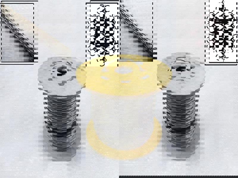 Stainless Steel Wire Rope Cable 0.5MM 7x7 (100M Reel 7 x 7 Rigging Marine)