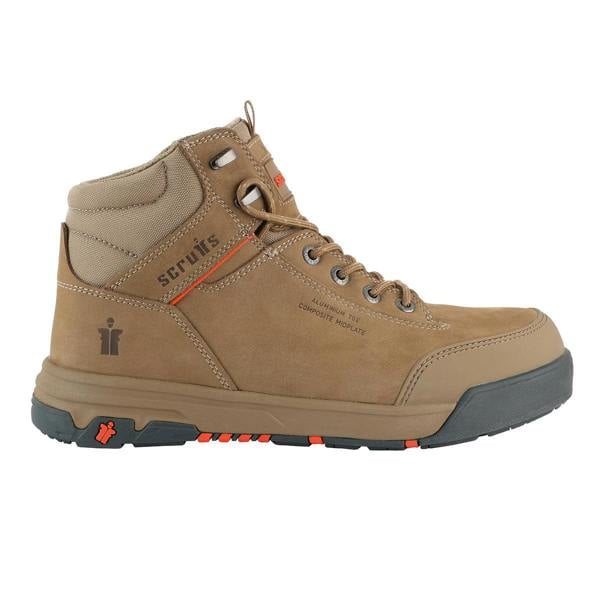 Scruffs Switchback 3 Safety Boot - Stone