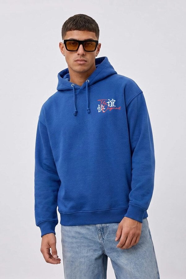 London Attitude Relaxed Fit Tokyo Japan Graphic Hoodie
