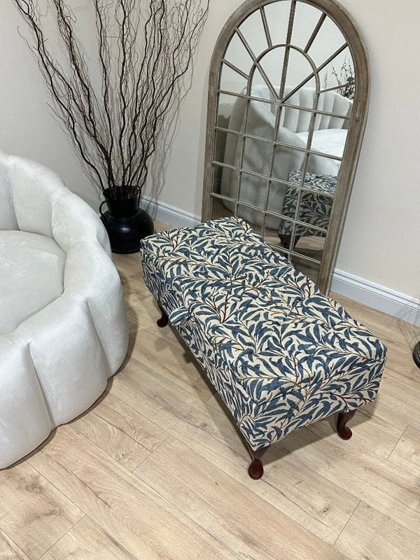 PREMIUM will storage coffee table , Ottoman with Storage, Patterned Footstool Pouffe, side living room table - ISTOOLS