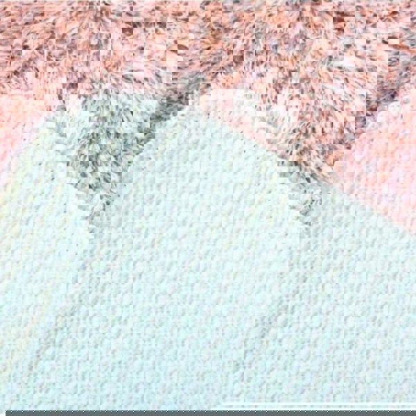 Machine Washable Shaggy Rug Plain Design in Pink – The Rugs