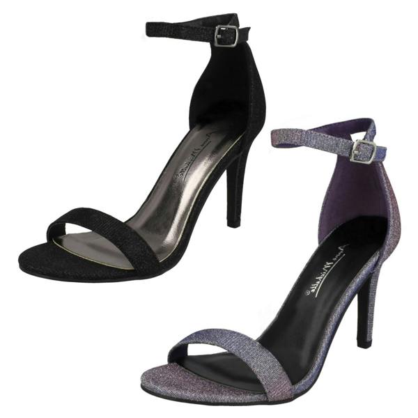 Anne Michelle Ladies Anne Michelle High Heeled Sandal