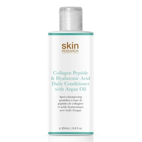 Skin Research Collagen Peptide & Hyaluronic Acid Daily Conditioner with Argan Oil 250ml
