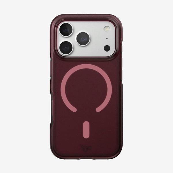 Tech21 Evo Crystal Stain Finish Case with MagSafe for iPhone 17/18 Pro 6.3" Cherry - T21-11653