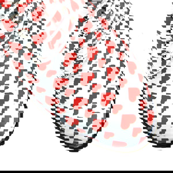 Embassy London Roulette - Love Struck - Women's 3 inch block heel oxford pump in heart shape print